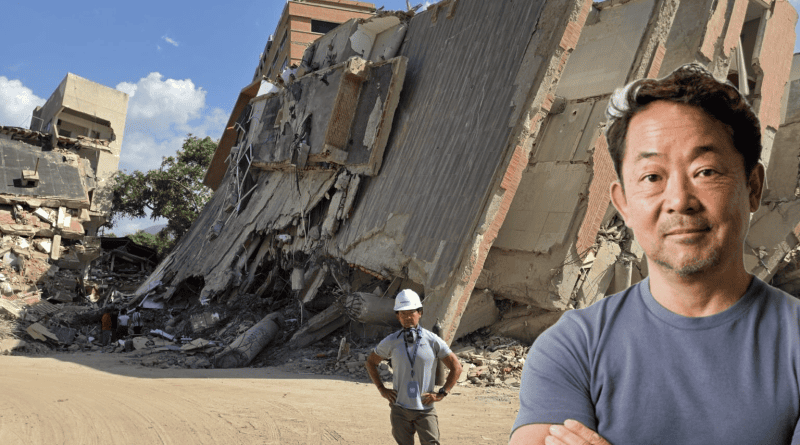 Hideki “Kit” Miyamoto, reconstrucción la guaira, caracas, venezuela, terremoto